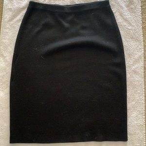 Black Nina Leonard Knit Skirt